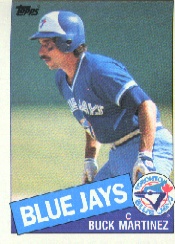 1985 Topps Baseball Cards      673     Buck Martinez